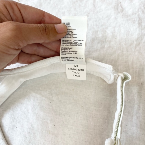 The North Face White Visor Hat - Picture 10 of 11